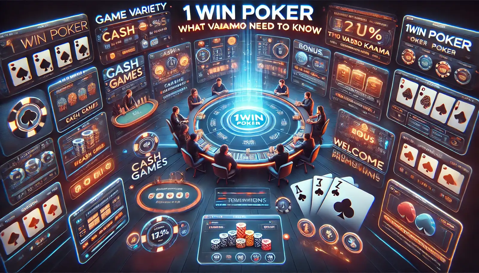 1win Покер: что важно знать игрокам