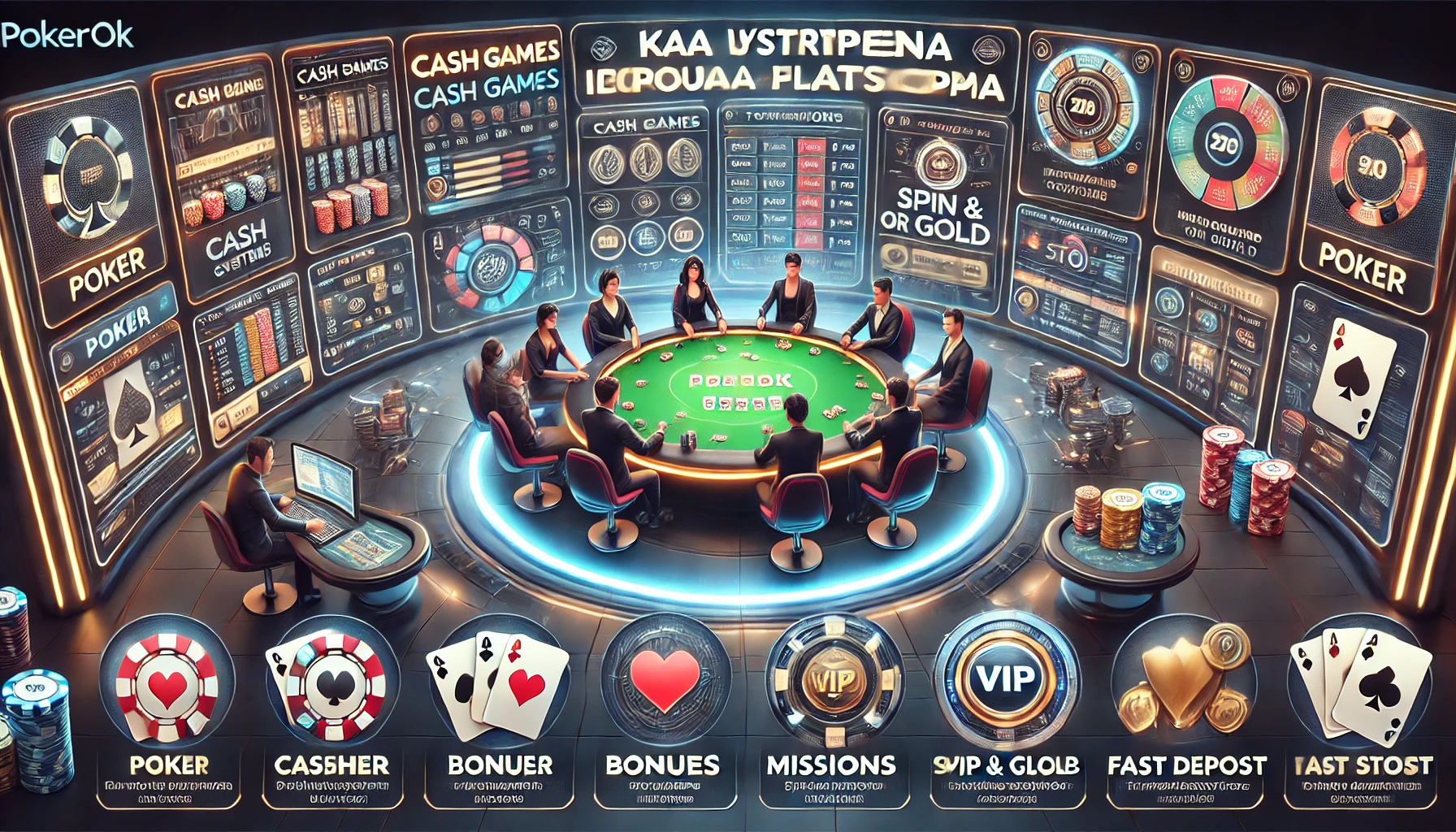 Покер-рум Pokerok: как устроена игровая платформа? 1 Покер-рум Pokerok