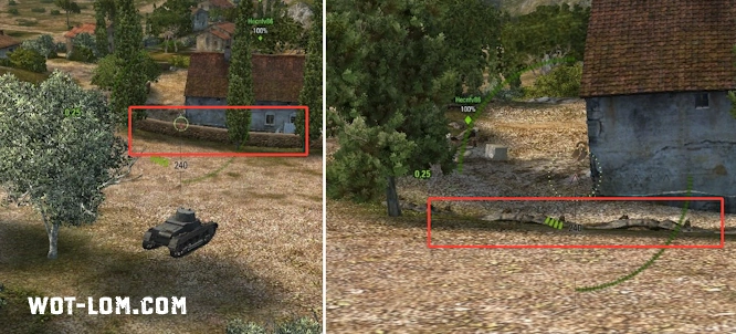 Удаление простреливаемых объектов для World of Tanks и Мир Танков 2 Удаление простреливаемых объектов